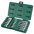 Kép 1/6 - SATA imbusz dugókulcs készlet 1/4"-1/2" 18 részes (3-12 mm)