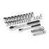 Kép 5/7 - SATA átmenő dugókulcs készlet 1/4" és 3/8" 30 részes