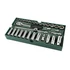 Kép 6/6 - SATA dugókulcs készlet modul 3/8" 33 részes