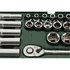 Kép 4/7 - SATA dugókulcs készlet modul 1/2" 8-32mm 26 részes