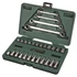 Kép 1/7 - SATA E-Torx csillag- és dugókulcs készlet 1/4" és 3/8" kofferben 35 részes