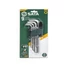 Kép 2/4 - SATA imbuszkulcs készlet 9 részes 1.5-10mm, hosszú