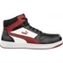 Kép 1/4 - Puma Frontcourt Blk/Wht/Red Mid S3l Esd Fo Hro Sr Munkavédelmi Bakancs