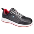 Kép 1/2 - Portwest FC07 - Eco Composite Trainer S3S SR Munkavédelmi Cipő fekete/piros - Berb Szerszám