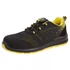 Kép 2/2 - Portwest  FT08 Compositelite Wire Lace Safety Trainer kötött S1P fekete-sárga Munkavédelmi cipő; oldalról - Berb Szerszám