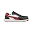 Kép 6/9 - Puma Frontcourt Blk/Wht/Red Low S3l Esd Fo Hro Sr Munkavédelmi Cipő; oldalról - Berb Szerszám