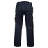 Kép 2/5 - Portwest T601 PW3 Munkaruha Urban derekas nadrág navy; hátulról - Berb Szerszám