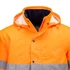 Kép 3/6 - Portwest C468 Munkaruha Hi-Vis 2 az 1-ben bomber láthatósági kabát, narancs; kapucni - Berb Szerszám