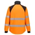 Kép 2/5 - Portwest CD875 WX2 Munkaruha Eco Hi-Vis láthatósági kabát (2L), narancs; hátulról - Berb Szerszám