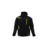 Kép 1/7 - Sara Comfort Winter bélelt softshell hosszú kabát fekete - sárga - Berb Szerszám