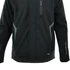 Kép 5/6 - Sara Comfort Winter bélelt softshell hosszú kabát fekete - szürke; első zsebek - Berb Szerszám