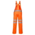 Kép 2/4 - Portwest RT43 Munkaruha Hi-Vis láthatósági kantáros nadrág narancs; hátulról - Berb Szerszám