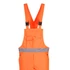 Kép 3/4 - Portwest S388 Munkaruha Hi-Vis láthatósági mellesnadrág - bélés nélkül, narancs;mell zseb - Berb Szerszám