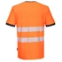 Kép 2/4 - Portwest PW310 PW3 Hi-Vis V-nyakú láthatósági póló; hátulról - Berb Szerszám